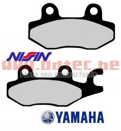 Plaquettes Nissin avant droites YFZ-450/YFZ450R/Raptor 700