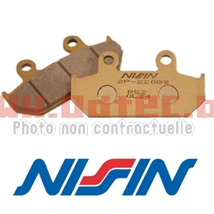 Plaquettes arrière Nissin pour Yamaha YFZ-450 R/YFZ450 /RAPTOR 700 13/22