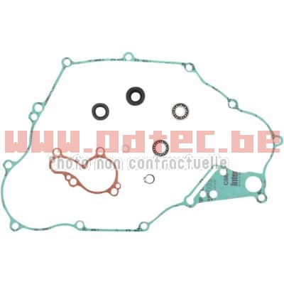 KIT DE REMISE EN ORDRE POMPE A EAU KAWASAKI KFX450 R - 09344854. REMISE,ORDRE,POMPE,KAWASAKI,KFX450,REMISE,ORDRE,POMPE,KAWASAKI,KFX450,Includes,every,gasket,o-ring,bearing,seal,required,rebuild,water,pump,KAWASAKI,2008,KAWASAKI,2009,KAWASA