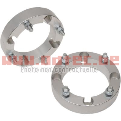 Elargisseurs de voies 1.5' (38 mm) ALUMINUM 4/137 (10MM X 1.25 STUD) - 02220508. Elargisseurs,voies,ALUMINUM,4/137,(10MM,STUD),Elargisseurs,voies,ALUMINUM,4/137,(10MM,STUD)