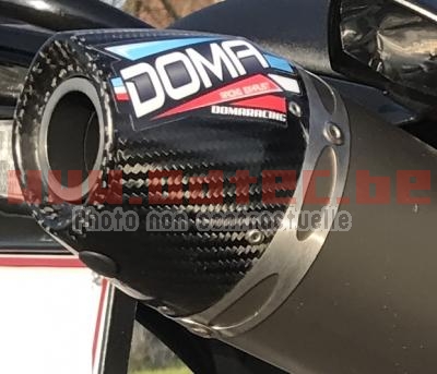 Silencieux Doma racing Suzuki VENTURI SYSTEM CARBONE POUR COLLECTEUR  D'ORIGINE - Doma racing