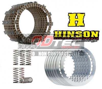 KIT DISQUES D'EMBRAYAGE FSC HINSON ET KIT DE RESSORTS YAMAHA YFZ450 R - 11310855/FSC213-8-001. DISQUES,EMBRAYAGE,HINSON,RESSORTS,YAMAHA,YFZ450,DISQUES,EMBRAYAGE,HINSON,RESSORTS,Peut,être,utilisé,avec,cloche,moyeu,intérieur,plateau,pression,origine,Développé,avec,recommandé,pour,améliorer,performance,cloche,embrayage,Hinson