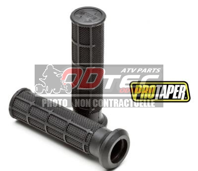 Revêtements PRO TAPER Quad Single Density semi-gaufré souple noir...