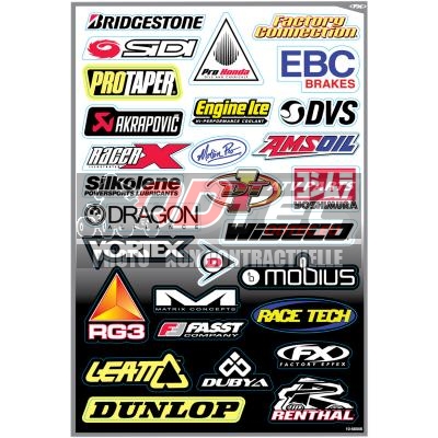 FACTORY EFFEX DECAL,SPONSOR KIT D