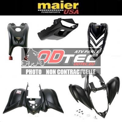 KIT CARÉNAGE MAIER RAPTOR 700 09-12 BLACK STEALTH (5pcs)