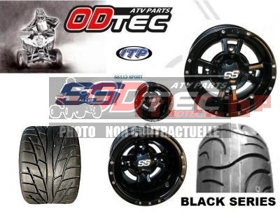 PACK PNEUS JANTES ITP SS112 STRYDER WIDE YAMAHA (195/255) - 450� 06/09