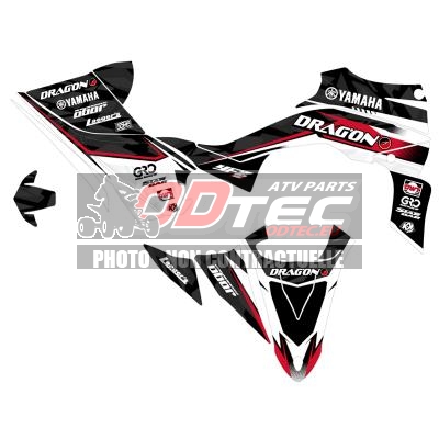 KIT DECO complet Drag'on YAMAHA YFZ 450R