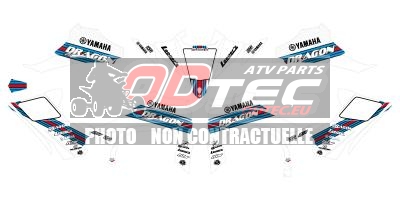 KIT DECO PDV 2021 édition Drag'on YAMAHA YFZ 450R - KKIT22YFZRPDV21WH. DECO,2021,édition,Drag,YAMAHA,450R,DECO,2021,édition,Drag,YAMAHA,450R,deco,adhésif,complet,avec,impression,haute,définition,Vinyl,adhésif,epais,trés,resistant,100%,résistant,décolore,Excellente,qualité,adhésif,(colle