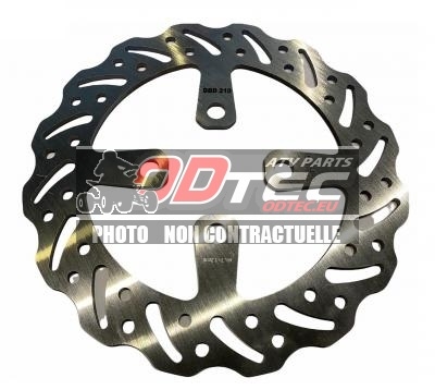 DISQUE DE FREIN ARRIERE YAMAHA YFZ/YFZ450R/RAPTOR 700