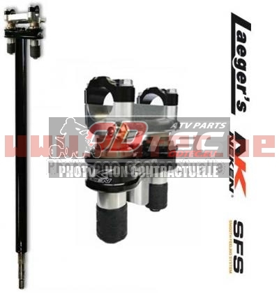 LEAGER'S & NEKEN SFS +1 YFZ450R - LAECOLSFSYFZR+1. LEAGER,NEKEN,YFZ450R,LEAGER,NEKEN,YFZ450R,28mm,colonnes,direction,pour,quad,Laeger,dont,efficacité,plus,démontrer,sont,maintenant,disponibles,avec,pontets,NEKEN,intégrés,nouveau,système,améliore,confort,pilot